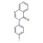 3-(4-FLUOROPHENYL)QUINAZOLIN-4-ONE 