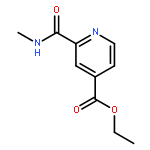 4-Pyridinecarboxylicacid, 2-[(methylamino)carbonyl]-, ethyl ester