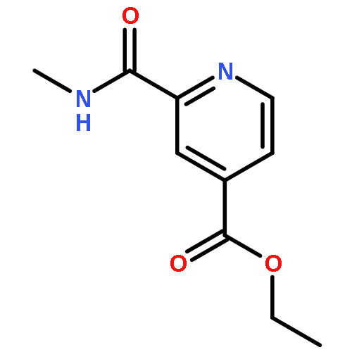 4-Pyridinecarboxylicacid, 2-[(methylamino)carbonyl]-, ethyl ester