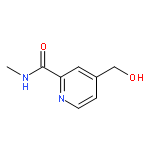 2-Pyridinecarboxamide,4-(hydroxymethyl)-N-methyl-