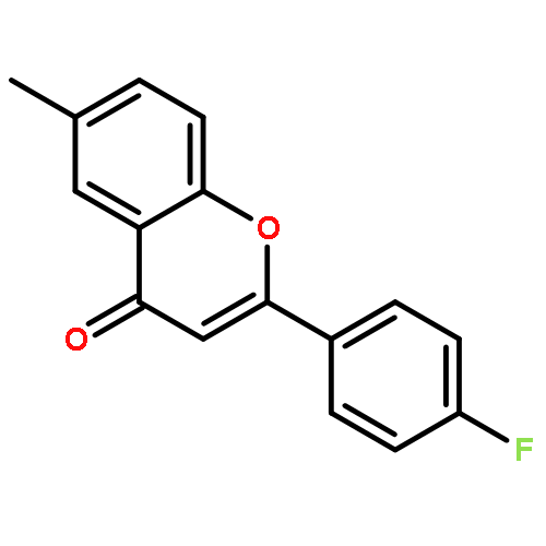 4H-1-Benzopyran-4-one, 2-(4-fluorophenyl)-6-methyl-