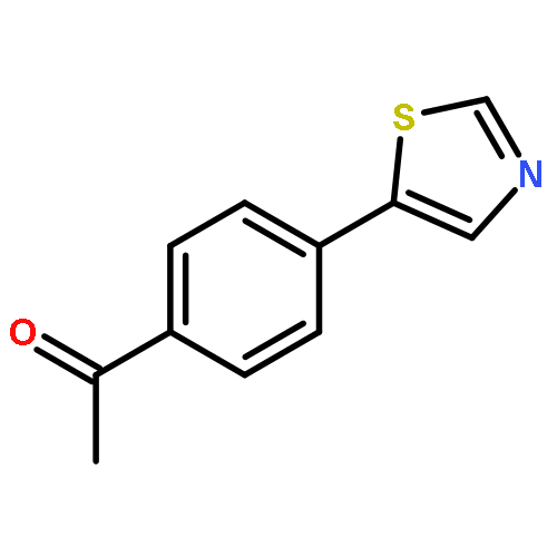 Ethanone, 1-[4-(5-thiazolyl)phenyl]-