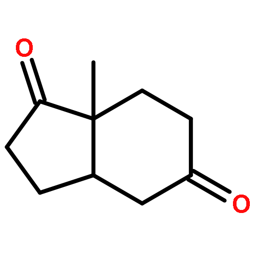 1H-Indene-1,5(4H)-dione, hexahydro-7a-methyl-, trans-