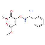 2-Butenedioic acid, 2-[[(iminophenylmethyl)amino]oxy]-, dimethyl ester