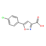 5-(4-chlorophenyl)-1,2-oxazole-3-carboxylic Acid