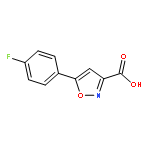 5-(4-Fluorophenyl)isoxazole-3-carboxylic acid