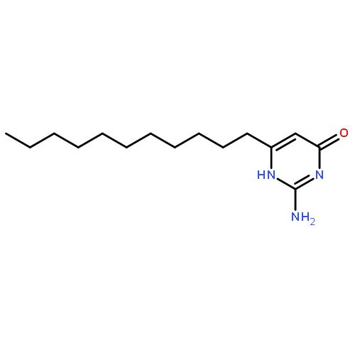 4(1H)-PYRIMIDINONE, 2-AMINO-6-UNDECYL-