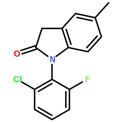 1-(2-chloro-6-fluorophenyl)-5-methylindolin-2-one