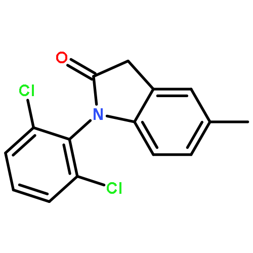 2H-Indol-2-one, 1-(2,6-dichlorophenyl)-1,3-dihydro-5-methyl-