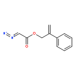 Acetic acid, diazo-, 2-phenyl-2-propenyl ester