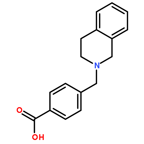 4-((3,4-Dihydroisoquinolin-2(1H)-yl)methyl)benzoic acid