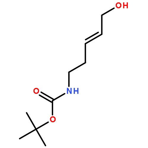 Carbamic acid, [(3E)-5-hydroxy-3-pentenyl]-, 1,1-dimethylethyl ester