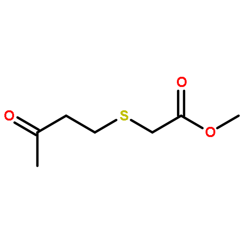 Acetic acid, [(3-oxobutyl)thio]-, methyl ester