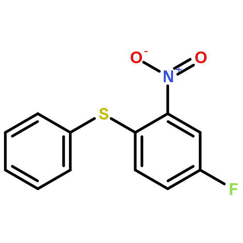 Benzene, 4-fluoro-2-nitro-1-(phenylthio)-