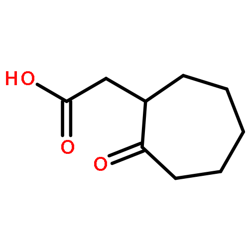 Cycloheptaneacetic acid, 2-oxo-