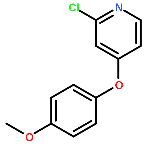 Pyridine, 2-chloro-4-(4-methoxyphenoxy)-