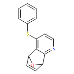 5,8-Epoxyquinoline, 5,8-dihydro-4-(phenylthio)-