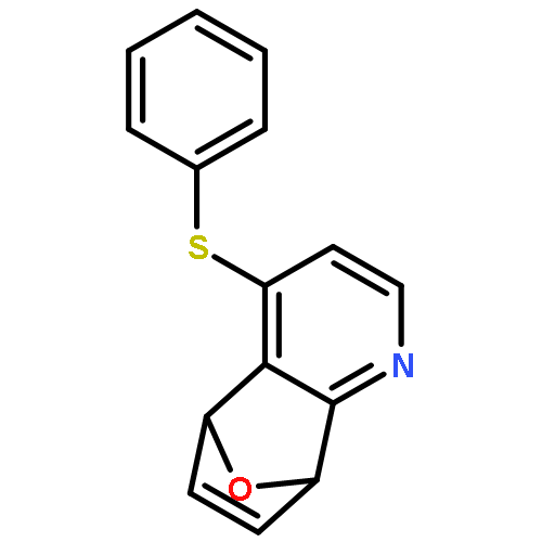 5,8-Epoxyquinoline, 5,8-dihydro-4-(phenylthio)-
