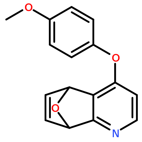 5,8-Epoxyquinoline, 5,8-dihydro-4-(4-methoxyphenoxy)-