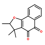 2,3,3-TRIMETHYL-2H-BENZO[G][1]BENZOFURAN-4,5-DIONE 