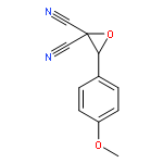 3-(4-METHOXYPHENYL)OXIRANE-2,2-DICARBONITRILE 