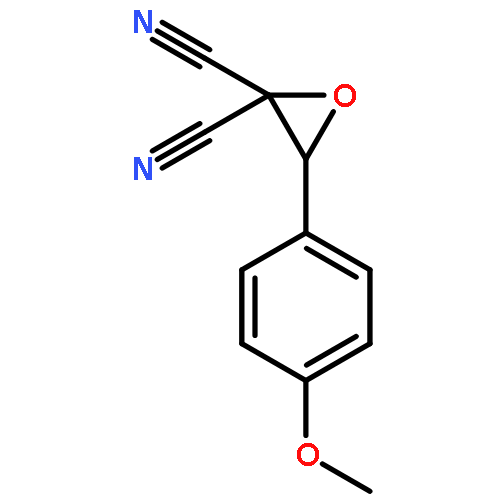 3-(4-METHOXYPHENYL)OXIRANE-2,2-DICARBONITRILE 