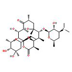 (3R,4S,5S,6R,7R,9R,11R,12S,13R,14R)-4-{[(2R,4R,5R,6S)-4,5-dihydroxy-4,6-dimethyltetrahydro-2H-pyran-2-yl]oxy}-6-{[(2S,3R,4S,6R)-4-(dimethylamino)-3-hydroxy-6-methyltetrahydro-2H-pyran-2-yl]oxy}-14-ethyl-7,12-dihydroxy-3,5,7,9,11,13-hexamethyloxacyclotetra