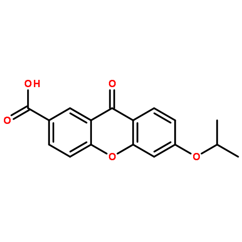 9H-Xanthene-2-carboxylicacid, 6-(1-methylethoxy)-9-oxo-