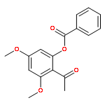 Ethanone, 1-[2-(benzoyloxy)-4,6-dimethoxyphenyl]-