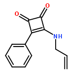 3-Cyclobutene-1,2-dione, 3-phenyl-4-(2-propenylamino)-