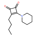 3-Cyclobutene-1,2-dione, 3-butyl-4-(1-piperidinyl)-