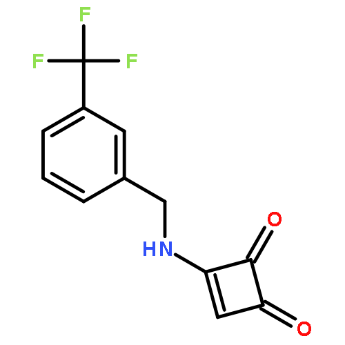 3-Cyclobutene-1,2-dione, 3-[[[3-(trifluoromethyl)phenyl]methyl]amino]-