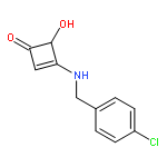 2-Cyclobuten-1-one, 3-[[(4-chlorophenyl)methyl]amino]-4-hydroxy-