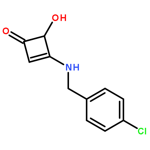 2-Cyclobuten-1-one, 3-[[(4-chlorophenyl)methyl]amino]-4-hydroxy-