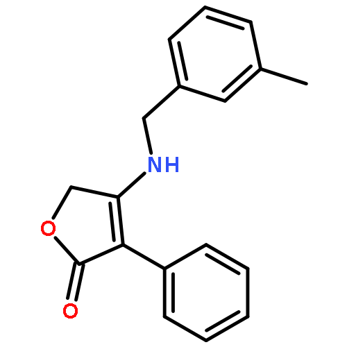 2(5H)-Furanone, 4-[[(3-methylphenyl)methyl]amino]-3-phenyl-