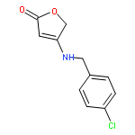 2(5H)-FURANONE, 4-[[(4-CHLOROPHENYL)METHYL]AMINO]-