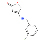 2(5H)-Furanone, 4-[[(3-fluorophenyl)methyl]amino]-