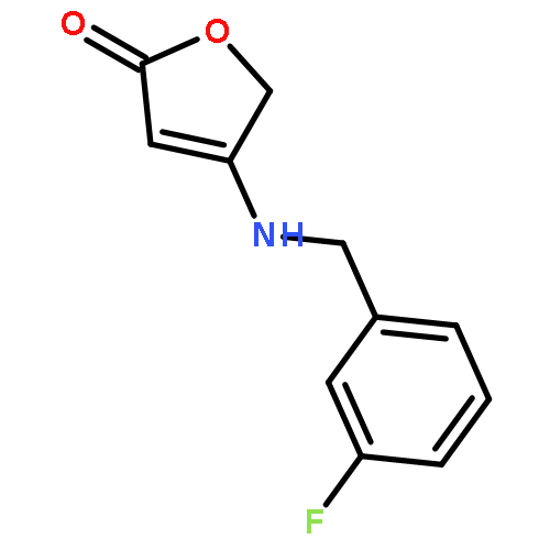 2(5H)-Furanone, 4-[[(3-fluorophenyl)methyl]amino]-