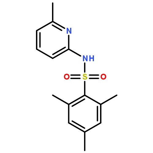 Benzenesulfonamide, 2,4,6-trimethyl-N-(6-methyl-2-pyridinyl)-