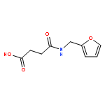 Butanoic acid, 4-[(2-furanylmethyl)amino]-4-oxo-