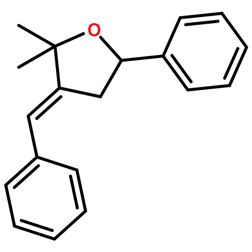 Furan, tetrahydro-2,2-dimethyl-5-phenyl-3-(phenylmethylene)-