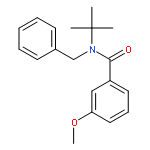 Benzamide, N-(1,1-dimethylethyl)-3-methoxy-N-(phenylmethyl)-