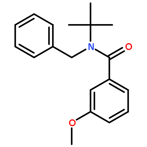 Benzamide, N-(1,1-dimethylethyl)-3-methoxy-N-(phenylmethyl)-