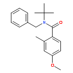 Benzamide,N-(1,1-dimethylethyl)-4-methoxy-2-methyl-N-(phenylmethyl)-