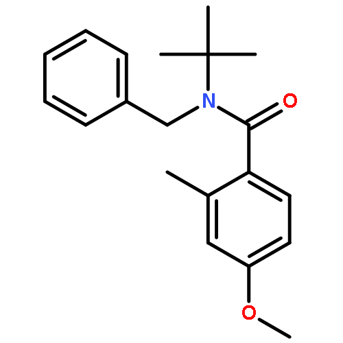 Benzamide,N-(1,1-dimethylethyl)-4-methoxy-2-methyl-N-(phenylmethyl)-