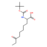 Decanoic acid, 2-[[(1,1-dimethylethoxy)carbonyl]amino]-8-oxo-, (2S)-