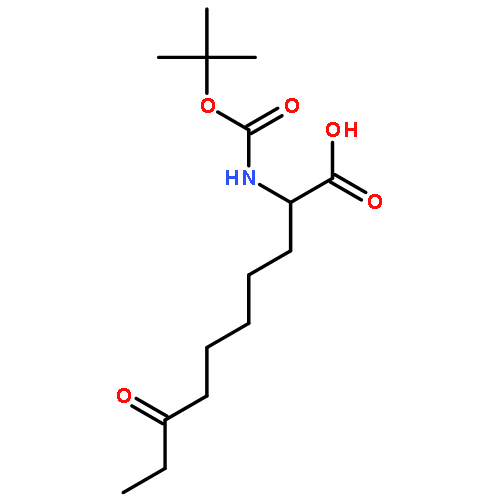 Decanoic acid, 2-[[(1,1-dimethylethoxy)carbonyl]amino]-8-oxo-, (2S)-