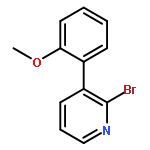 Pyridine, 2-bromo-3-(2-methoxyphenyl)-