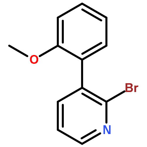 Pyridine, 2-bromo-3-(2-methoxyphenyl)-