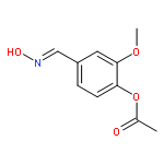 Benzaldehyde, 4-(acetyloxy)-3-methoxy-, 1-oxime